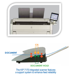 KIP 7170 Integrated CIS Scanning System