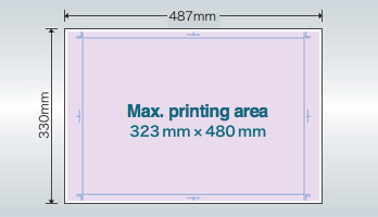 Cover the entire page - A3 full-bleed printing