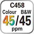 C458 Colour and B&W 45ppm