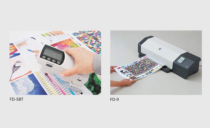 konica minolta calibration from web interface