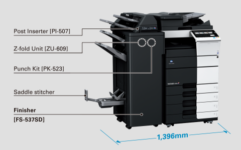 MÁY PHOTOCOPY MÀU KONICA BIZHUB C558e