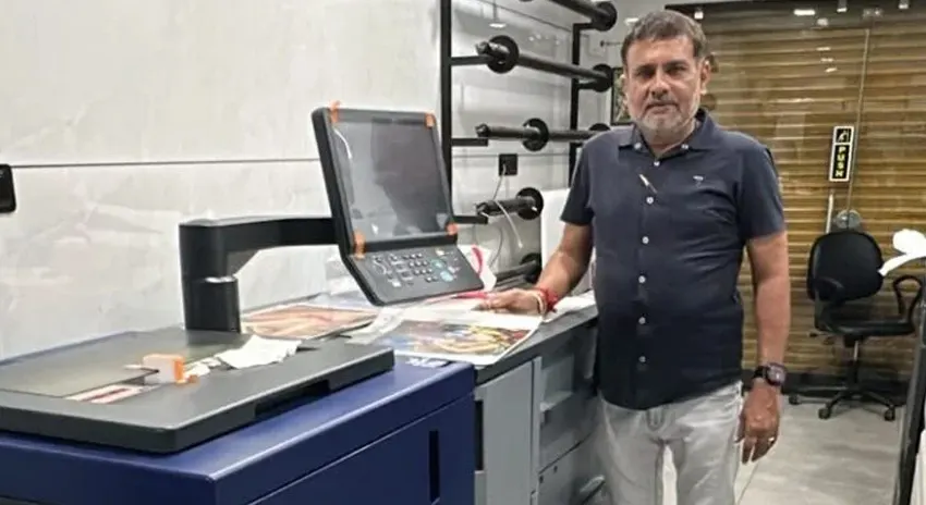 Jignesh Xerox Centre’s new Konica Minolta AccurioPress C4080